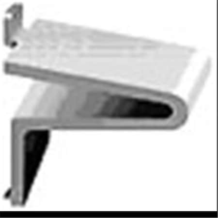 Knape & Vogt Knape & Vogt 256SWH White Pilaster Support Bulk; Pack of 100 29274009007